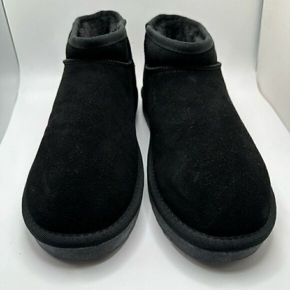 CUSHIONAIRE Women's pull on boot 10 BLACK - Picture 2 of 7